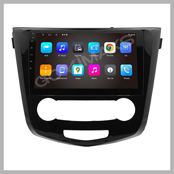Govimaks Nissan Qashqai Manuel 2014-2021 6 GB RAM 128 GB Hafıza Android Multimedia Teyp