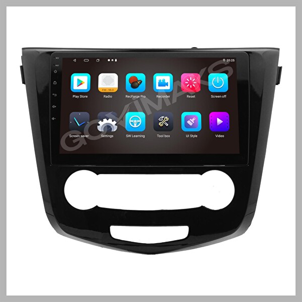 Govimaks Nissan Qashqai Manuel 2014-2021 6 GB RAM 128 GB Hafıza Android Multimedia Teyp