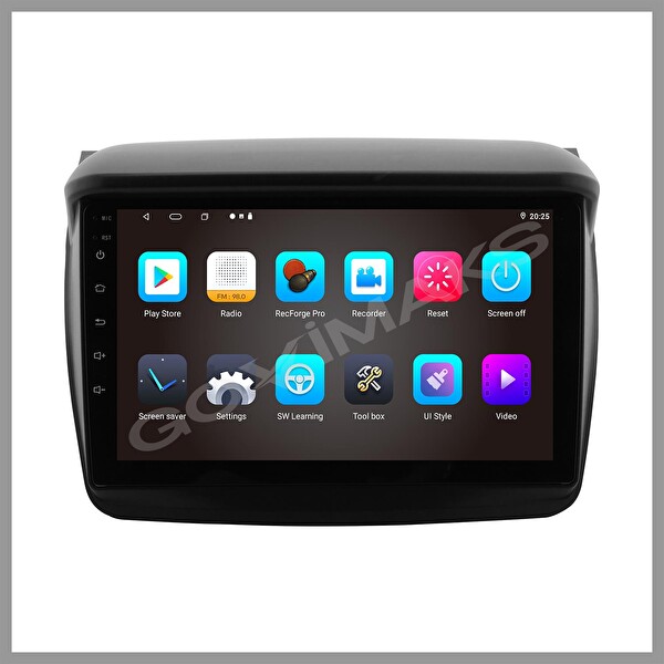 Govimaks Mitsubishi L200 2007-2014 4 GB RAM 64 GB Hafıza Android Multimedia Teyp