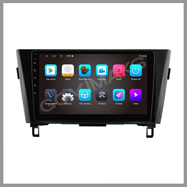 Govimaks Nissan Qashqai 2014-2021 8 GB RAM 128 GB Hafıza Android Multimedia Teyp