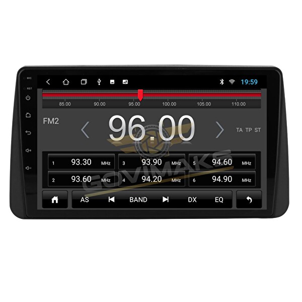 Govimaks Fiat Egea CROSS 2019-2022 8 GB RAM 128 GB Hafıza Android Multimedia Teyp