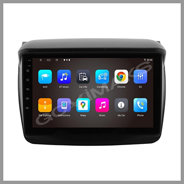 Govimaks Mitsubishi L200 2007-2014 2 GB RAM 32 GB Hafıza Android Multimedia Teyp