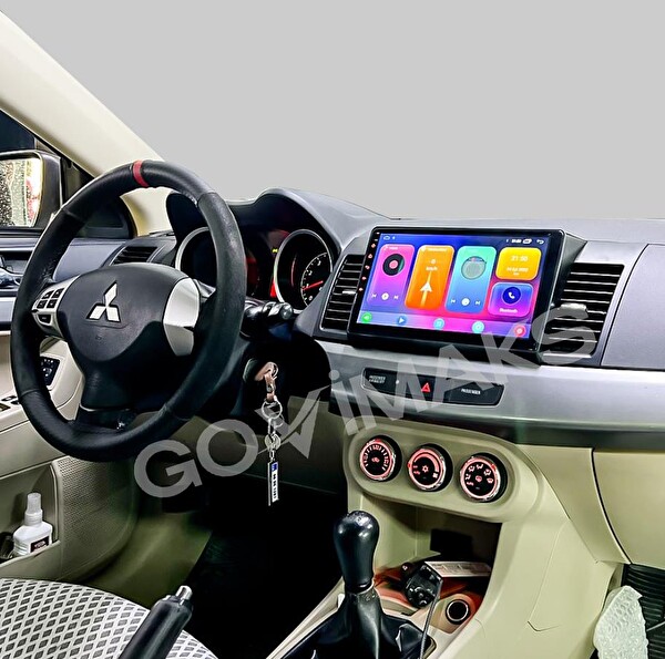 Govimaks Mitsubishi Lancer 2008-2015 2 GB RAM 32 GB Hafıza Android Multimedia Teyp