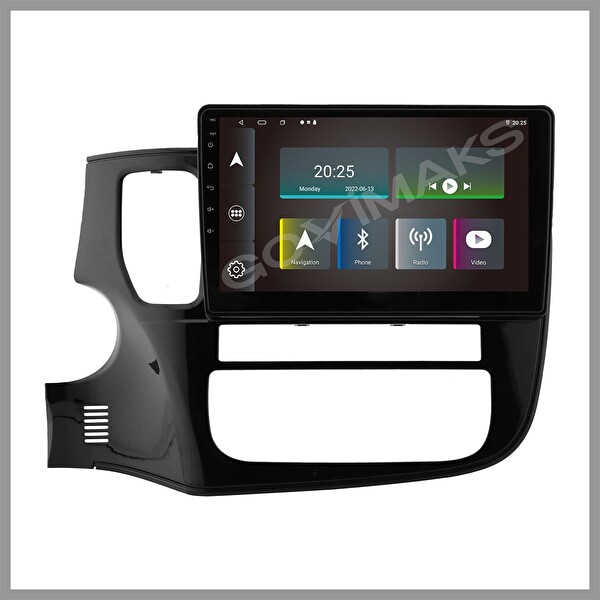 Govimaks Mitsubishi Outlander 2013-2020 8 GB RAM 128 GB Hafıza Android Multimedia Teyp