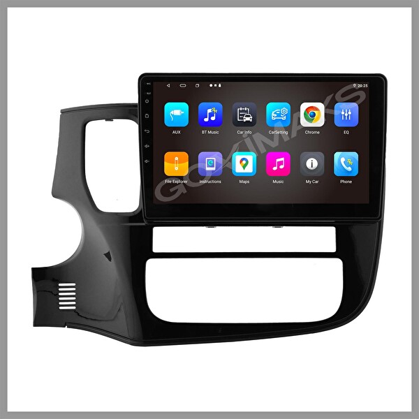 Govimaks Mitsubishi Outlander 2013-2020 6 GB RAM 128 GB Hafıza Android Multimedia Teyp
