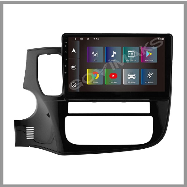 Govimaks Mitsubishi Outlander 2013-2020 4 GB RAM 64 GB Hafıza Android Multimedia Teyp