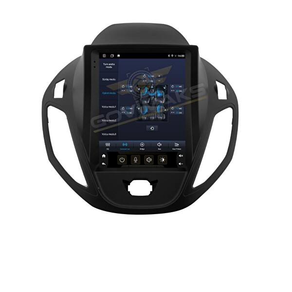 Govimaks Ford Courier 6 GB RAM 128 GB Hafıza Android Multimedia Teyp