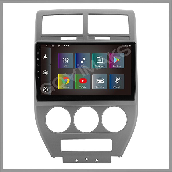 Govimaks Jeep Compass 2007-2009 2 GB RAM 32 GB Hafıza Android Multimedia Teyp