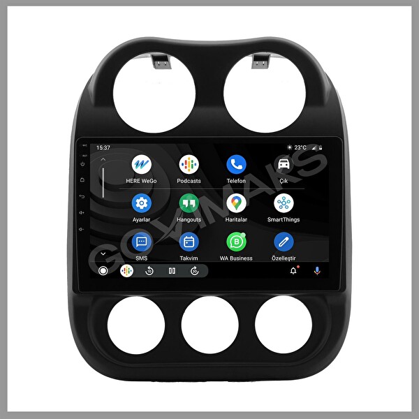 Govimaks Jeep Compas 2010-2016 2 GB RAM 32 GB Hafıza Android Multimedya Teyp