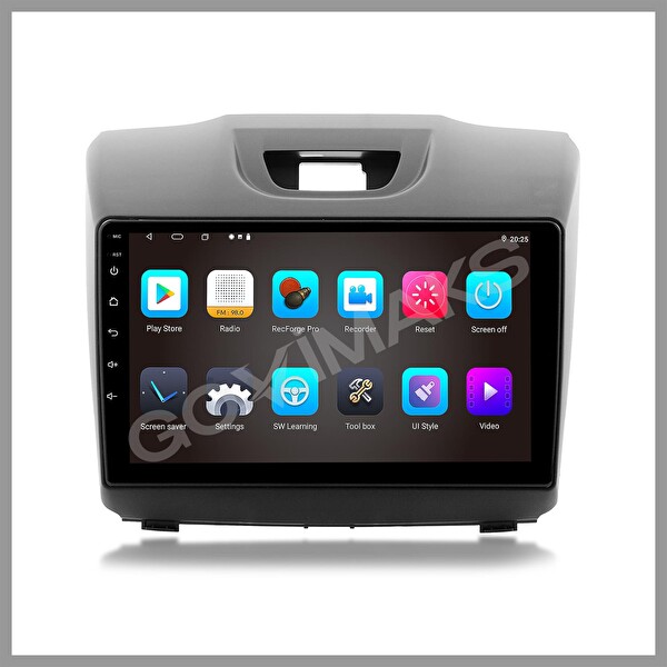 Govimaks Isuzu D-Max 2012-2014 4 GB RAM 64 GB Hafıza Android Multimedia Teyp