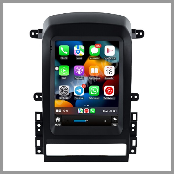 Govimaks Chevrolet Captiva 2006-2012 TESLA 4 GB RAM 64 GB Hafıza Android Muliımedia Teyp