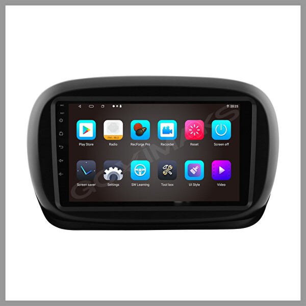 Govimaks Fiat 500X 2016-2021 8 GB RAM 128 GB Hafıza Android Multimedya Teyp