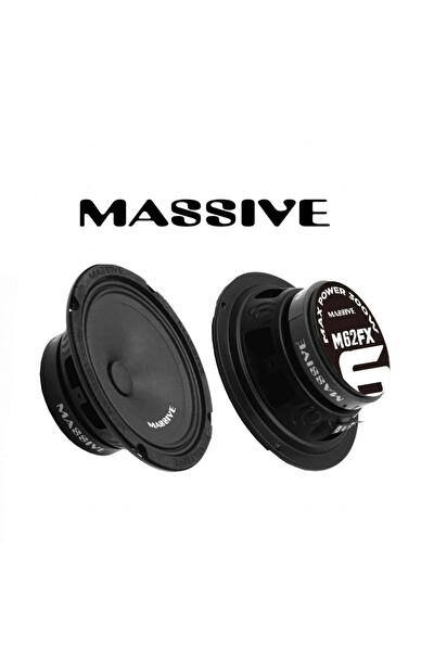 Massive MS-M62FX 16 CM Çifti 240 RMS - 600W Oto Midrange Hoparlör Deprem Serisi Çifti