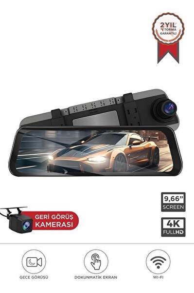 Lenovo M8/8804 Siyah 4K Araç İçi 9.6