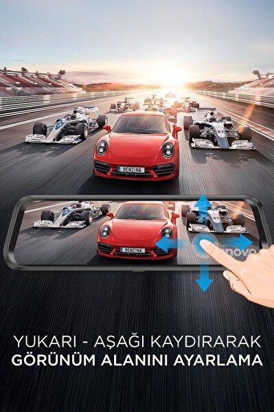 Lenovo V7/PLUS Siyah 1080P Araç İçi 9.6