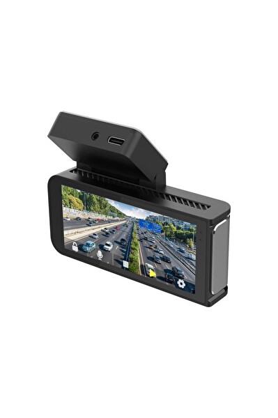 Lenovo R1/5369 Siyah 2K Wi-Fi Araç İçi Dokunmatik GPS Ön ve Arka Araç Kamerası