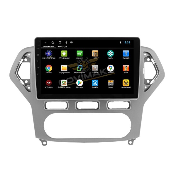 Govimaks Ford Mondeo 2007-2012 Silver Grey 8 GB RAM 128 GB Hafıza Android Multimedya Teyp
