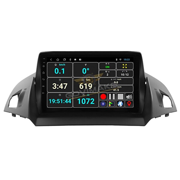 Govimaks Ford C-Max 2013–2018 8 GB RAM 128 GB Hafıza Android Multimedya Teyp