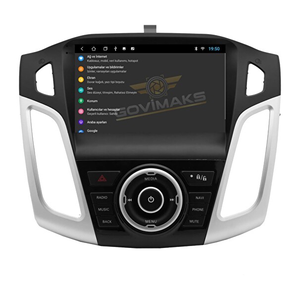 Govimaks Ford Focus 3 /3.5 / 4 2012-2018 8 GB RAM 128 GB Hafıza Android Multimedya Teyp