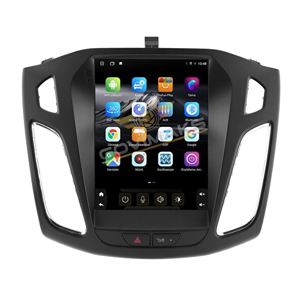Govimaks Ford Focus 3-4 2012-2018 Tesla 2 GB RAM 32 GB Hafıza Android Multimedya Teyp