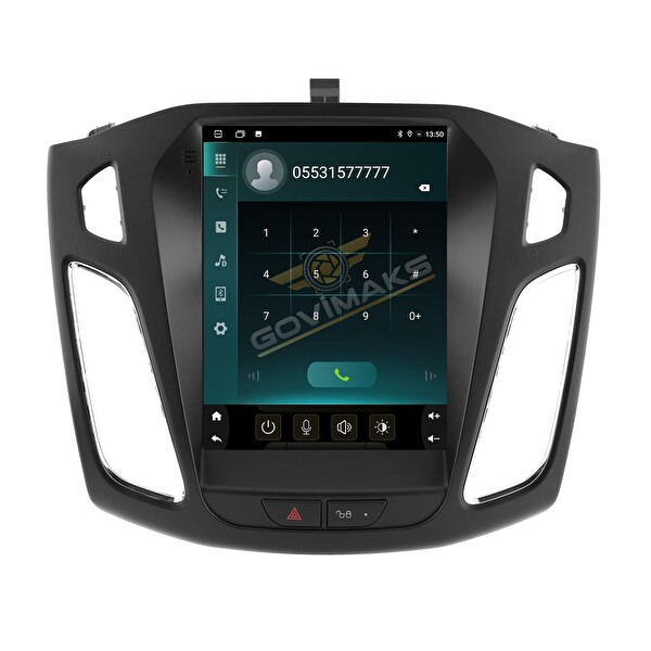 Govimaks Ford Focus 3-4 2012-2018 Tesla 2 GB RAM 32 GB Hafıza Android Multimedya Teyp
