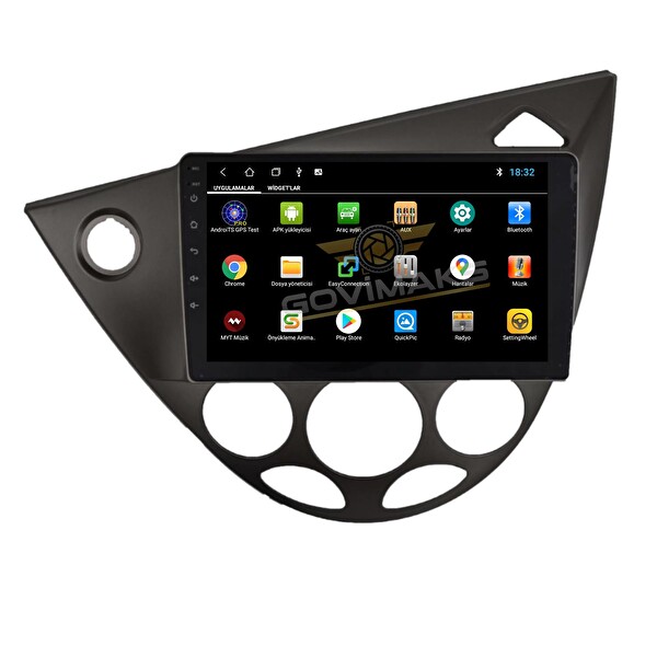Govimaks Ford Focus 1 2005-2008 2 GB RAM 32 GB Hafıza Android Multimedya Teyp