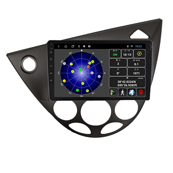 Govimaks Ford Focus 1 2005-2008 6 GB RAM 128 GB Hafıza Android Multimedya Teyp