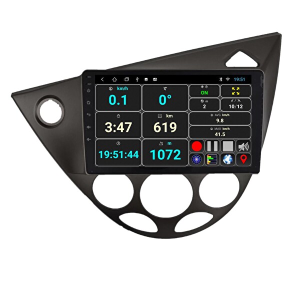 Govimaks Ford Focus 1 2005-2008 6 GB RAM 128 GB Hafıza Android Multimedya Teyp