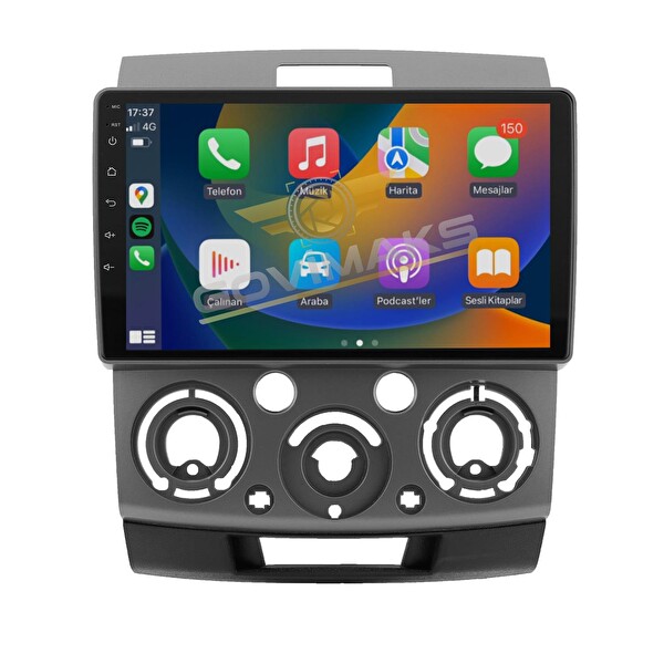 Govimaks Mazda BT-50 2006-2010 8 GB RAM 128 GB Hafıza Android Multimedia Teyp