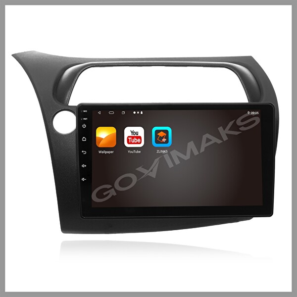 Govimaks Honda Cıvıc Type-R 2006-2012 8 GB RAM 128 GB Hafıza Android Multimedia Teyp