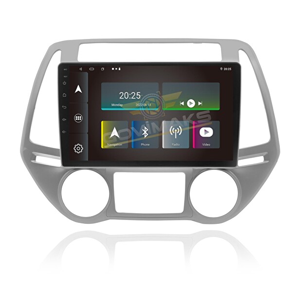 Govimaks Hyundai İ20 2009-2014 2 GB RAM 32 GB Hafıza Android Multimedya Typ G4 .