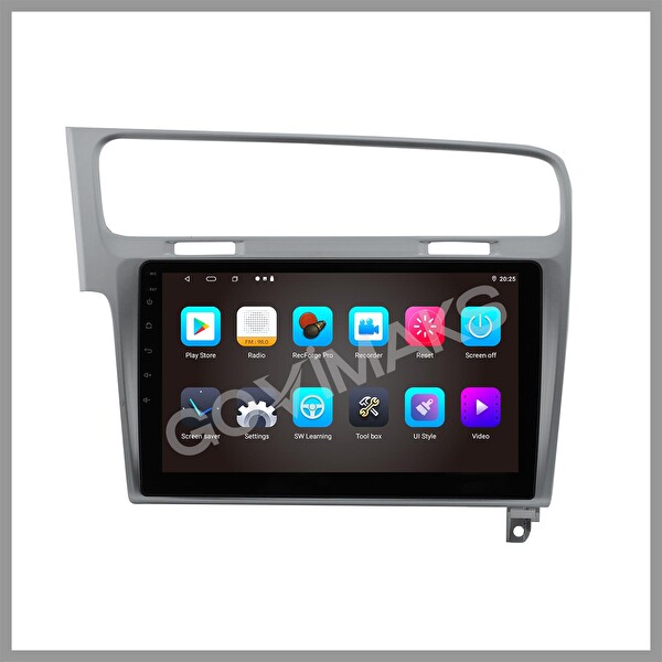 Govimaks Volkswagen Golf 7 Gri 2012 - 2020 8 GB RAM 128 GB Hafıza Android Multimedia Teyp