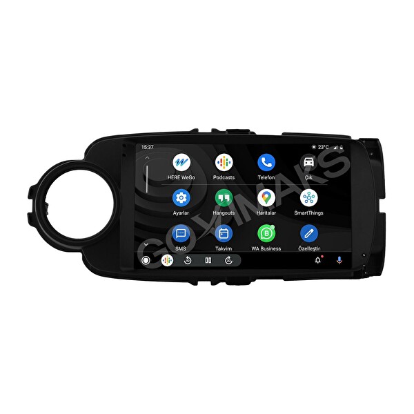 Govimaks Toyota Yaris 2012-2019 Siyah 8 GB RAM 128 GB Hafıza Android Multimedia Teyp