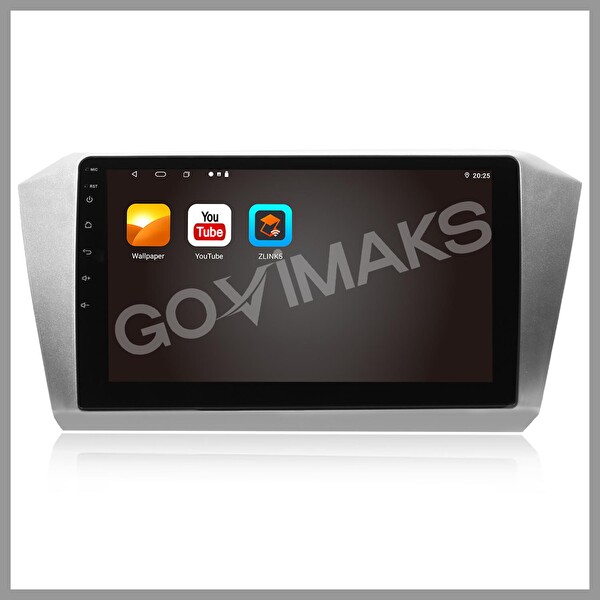 Govimaks Volkswagen Passat B8 Metalik Gri 8 GB RAM 128 GB Hafıza Android Multimedia Teyp
