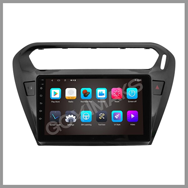 Govimaks Peugeot 301 2012-2020 8 GB RAM 128 GB Hafıza Android Multimedia Teyp