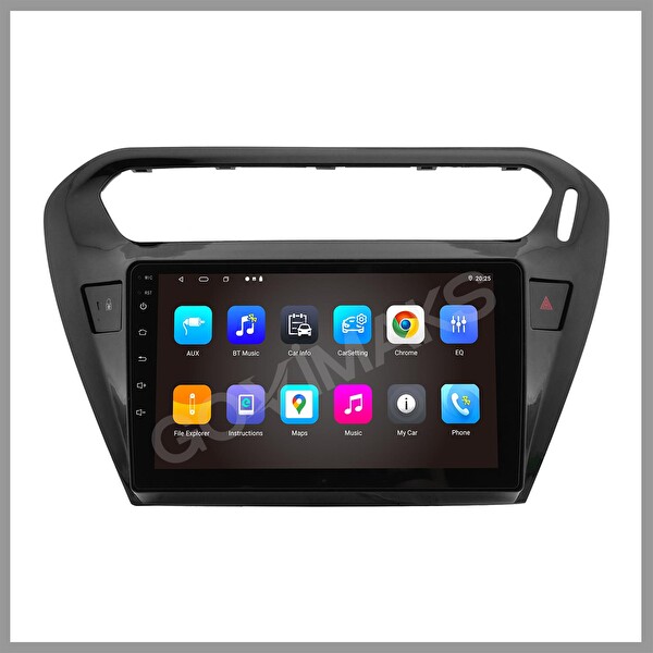 Govimaks Peugeot 301 2012-2020 8 GB RAM 128 GB Hafıza Android Multimedia Teyp