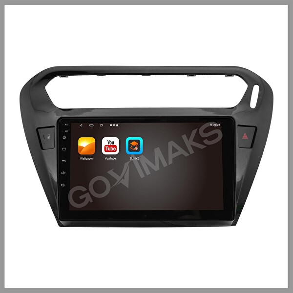 Govimaks Peugeot 301 2012-2020 8 GB RAM 128 GB Hafıza Android Multimedia Teyp