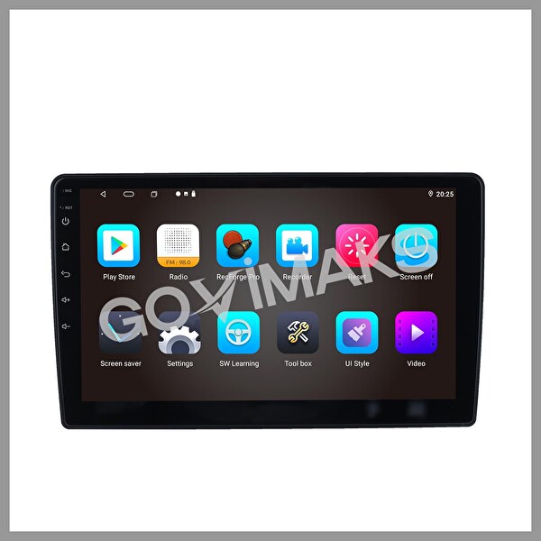 Govimaks Ford Transit 2022 8 GB RAM 128 GB Hafıza Android Multimedia Teyp