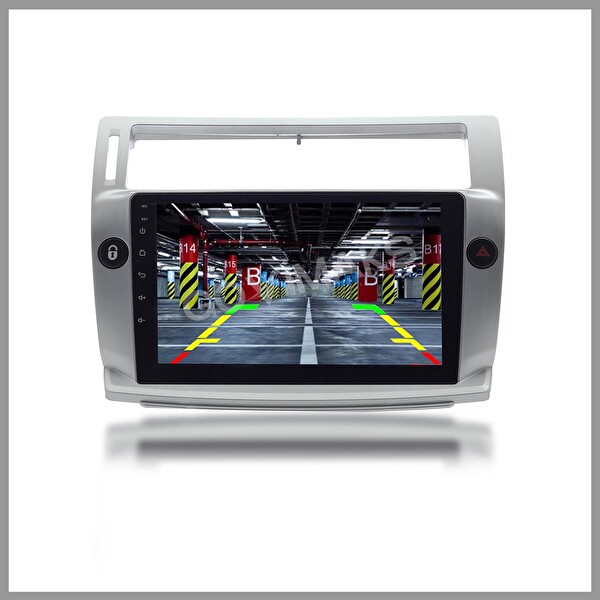 Govimaks Citroen C4 2005-2010 Grı 8 GB RAM 128 GB Hafıza Android Multimedia Teyp