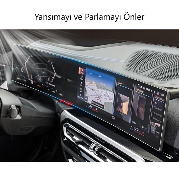 Engo BMW XM Mat Ekran Koruyucu Multimedya ve Dijital Gösterge