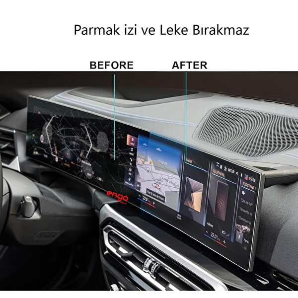 Engo BMW XM Mat Ekran Koruyucu Multimedya ve Dijital Gösterge