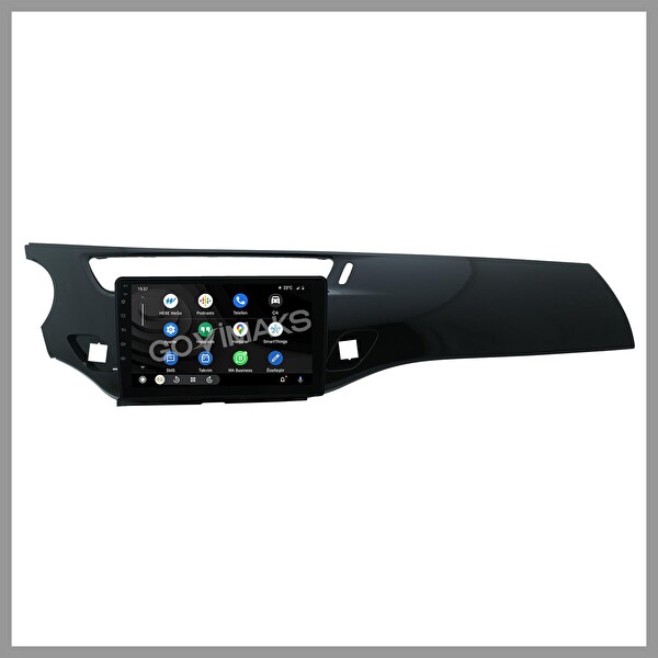 Govimaks Citroen C3 2010-2015 Siyah 6 GB RAM 128 GB Hafıza Android Multimedia Teyp