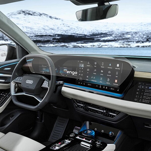 Engo Audi A5 Mat Ekran Koruyucu Dijital Gösterge ve Multimedya