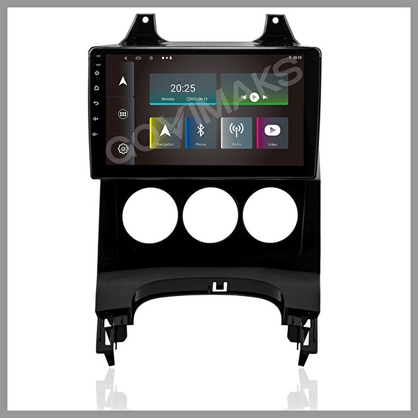 Govimaks Peugeot 3008 Manuel 2009-2016 8 GB RAM 128 GB Hafıza Android Multimedia Teyp