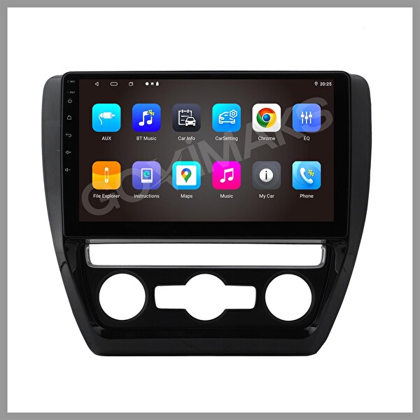 Govimaks Volkswagen Jetta 2012-2019 Manuel 8 GB RAM 128 GB Hafıza Android Multimedia Teyp