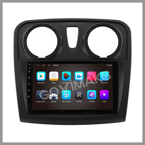 Govimaks Dacia Sandero 2013-2021 8 GB RAM 128 GB Hafıza Android Multimedia Teyp