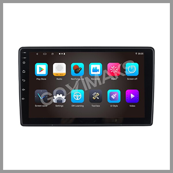 Govimaks Dacia Duster 2015-2017 8 GB RAM 128 GB Hafıza Android Multimedia Teyp