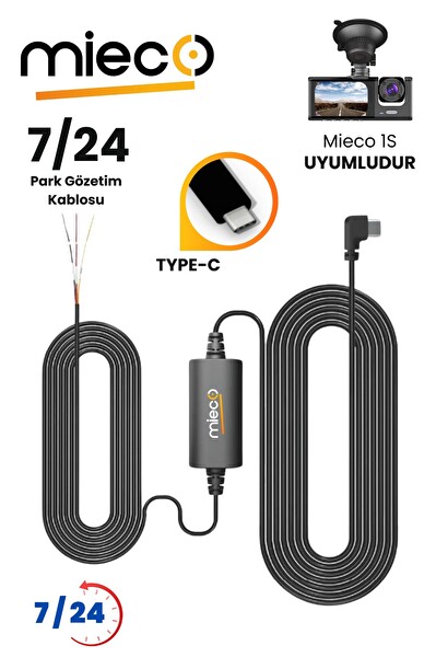 Mieco 1S Uyumlu Park Modu Type-C Akü Bağlantı Kablosu Hardware Kit