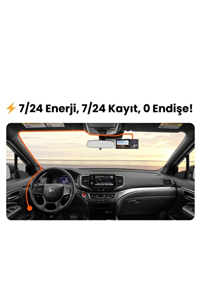 Mieco 1S Uyumlu Park Modu Type-C Akü Bağlantı Kablosu Hardware Kit