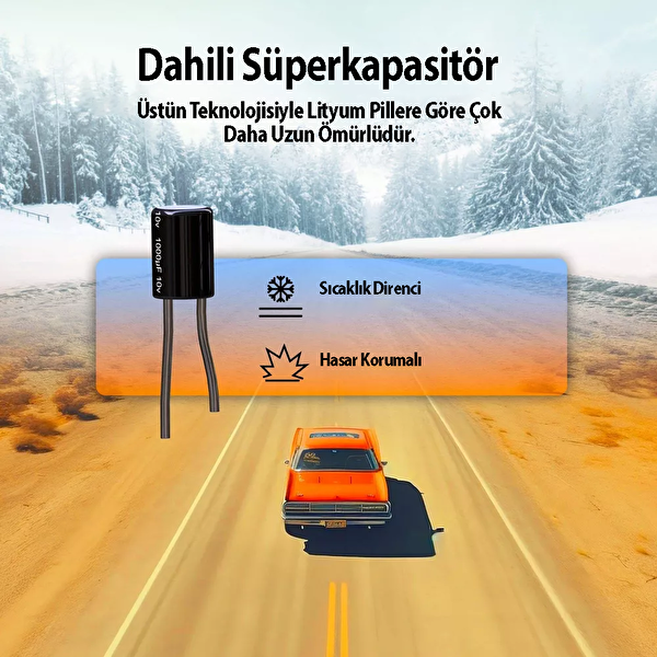 Rexing DT2 FHD 1080P Araç Kamerası - 32 GB SD Kart